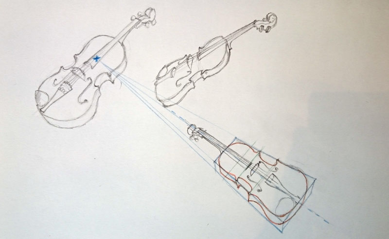 Croquis violon