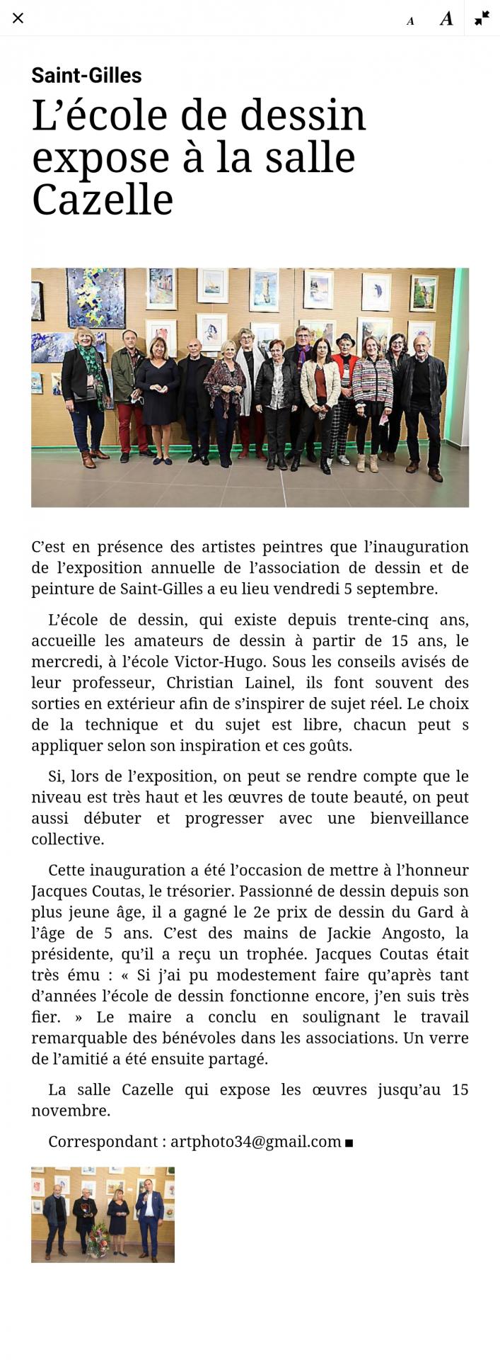 Midi libre 13 11 21